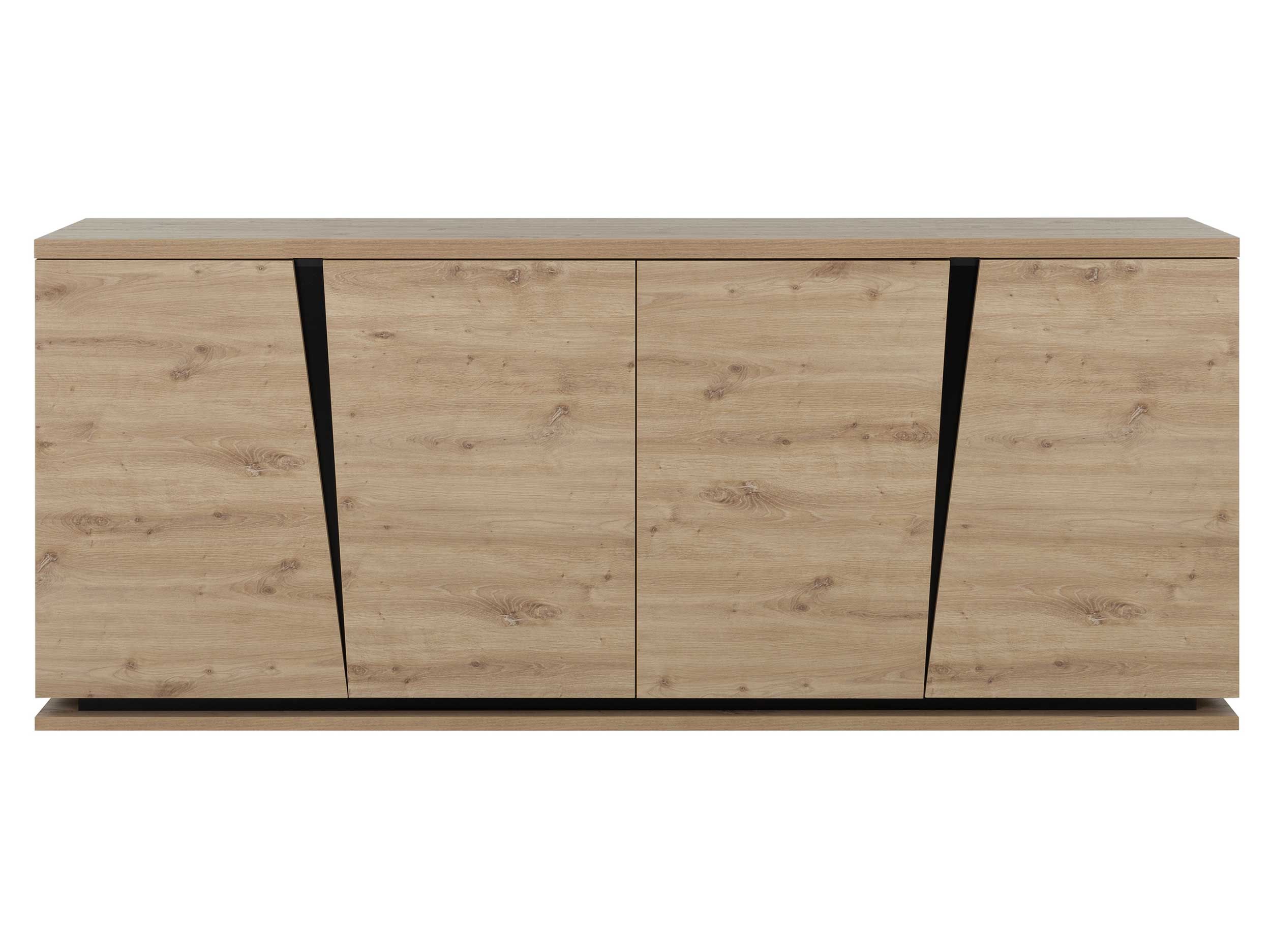 Sideboard Split 220cm mit 4 Türen - Eiche artisan Modern - Gautier - Gami |  Emob