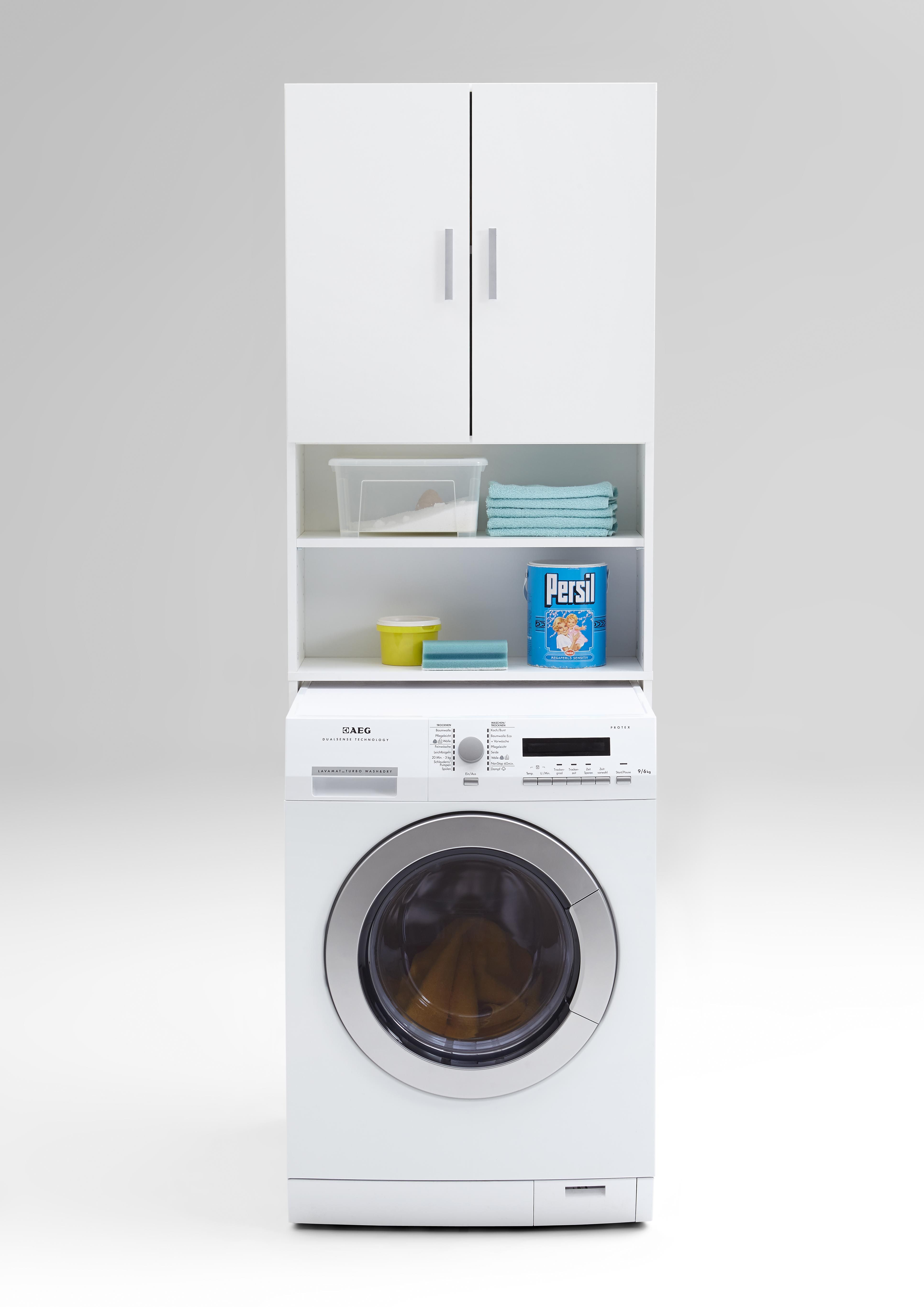| Schrank Modern Olbia - Waschmaschine FMD Emob die für