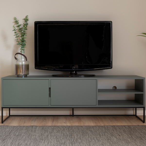 Trend TV-Schrank 176 cm-grün Skandinavisch, Modern, Design - Tenzo | Emob