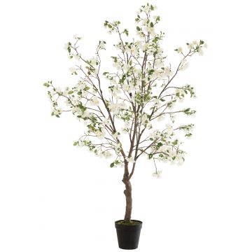 Baum blühend plastik weiß/braun extra large