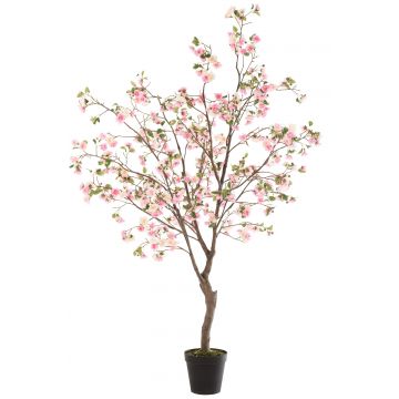 Baum blühend plastik rosa/braun extra large