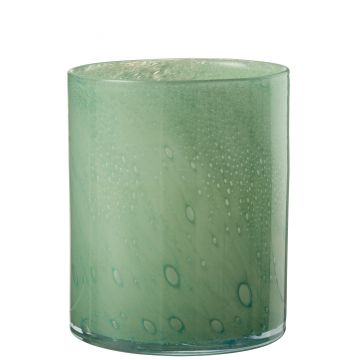 Teelichthalter jade grün large