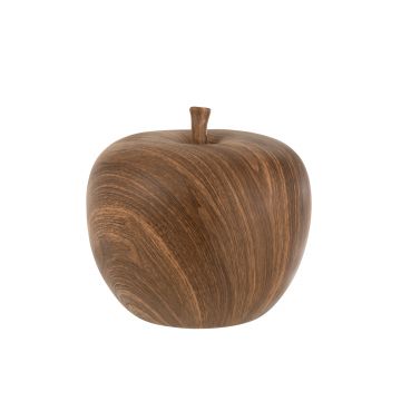 Apfel ceramic braun large