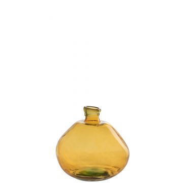 Vase laura glas ocker small