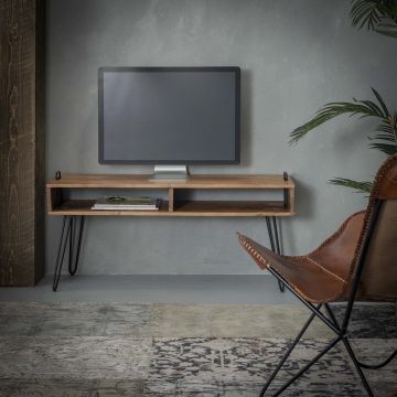 Quadro 110cm Fernsehschrank - Akazienholz