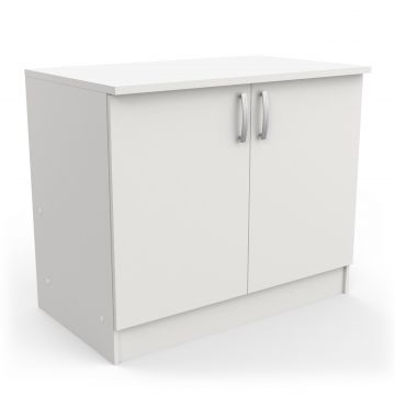 Küchenschrank Nova - 100x60x85 cm - Weiß/Eiche