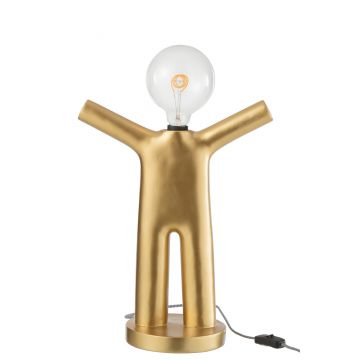 Lampe maurice poly gold