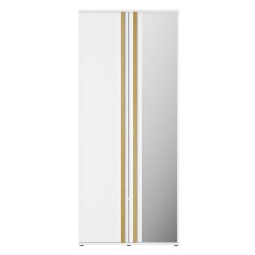 Garderobe Enzo | 100 x 61 x 235 cm | Weiß