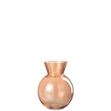 Vase lucy glas orange small