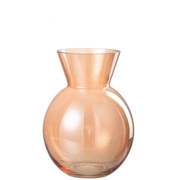 Vase lucy glas orange large