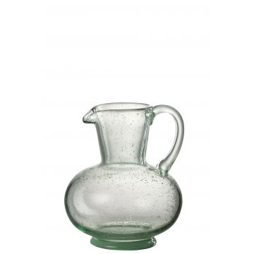 Karaffe kugel glas wassergrün