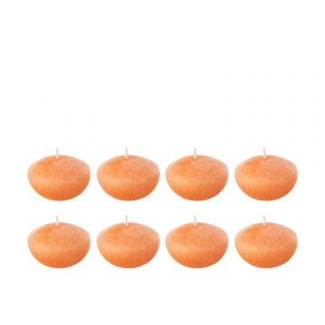 Dose 8 schwimmkerzen orange small-4s