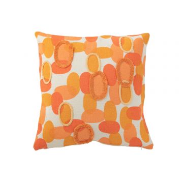 Kissen papaya textil orange