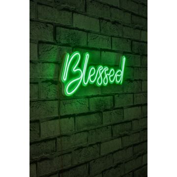 Neonlicht Blessed - Serie Wallity - Grün