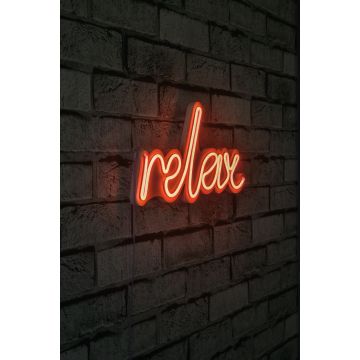 Neonlicht Relax - Serie Wallity - Orange 