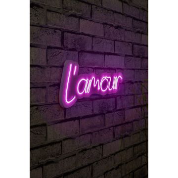 Neonlicht l'amour - Serie Wallity - Rosa