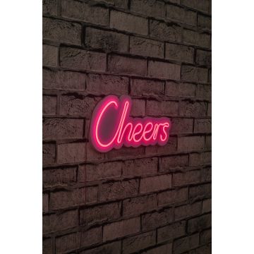 Neonlicht Cheers - Serie Wallity - Rosa