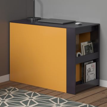 Zusammenklappbarer Schreibtisch Solution | 100 x 50 x 76 cm | Orange