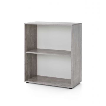 Regal Maxi-office breit - Beton/Weiß