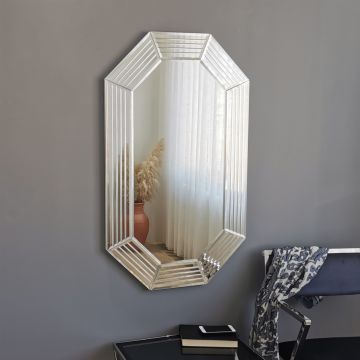 Locelso Silberspiegel | 60x100cm | Wandmontage möglich