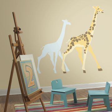 Wandaufkleber Giraffe