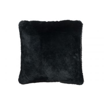 Kissen Mila Polyester - schwarz