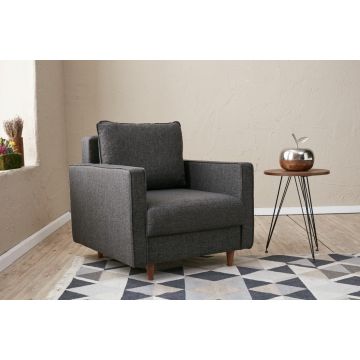 Del Sofa 1-Sitz | FIR Rahmen | Poly Fabric | 85 cm Breite