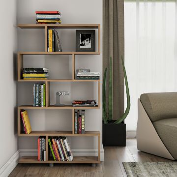 Bücherregal | 100% Melamin beschichtet | Farbe Kiefer