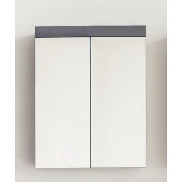 Spiegelschrank Amanda | 60 x 17 x 77 cm | Agave Grey