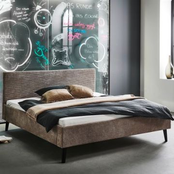Doppelbett Avola | 180 x 200 cm | Design Taupe