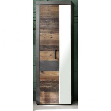 Garderobe Indy | 65 x 34 x 192 cm | Old Wood Dekor