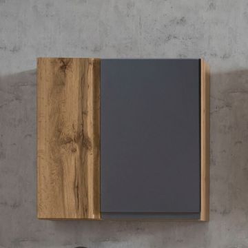 Varese Hängeschrank | 65 x 20 x 64 cm | Graphitgrau