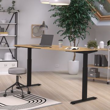 Schreibtisch Hermoso | 180 x 80 x 120 cm | Navarra Oak Design