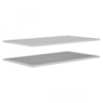 Einlegeböden für Kleiderschrank Enzo | 97 x 55 x 1,8 cm | Grau