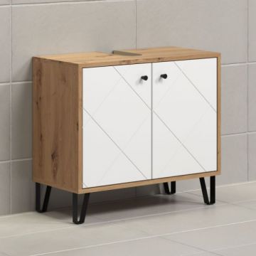 Waschtischunterschrank Touch | 69 x 33 x 61 cm | Artisan Oak