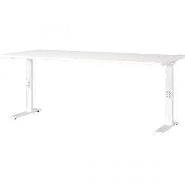 Schreibtisch Hermoso | 180 x 80 x 91 cm | Weiß