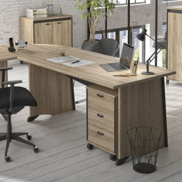 Schreibtisch Mambo | 140 x 80 x 74 cm | Sonoma Oak Design