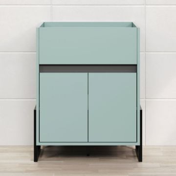 Waschtischunterschrank Matix | 64 x 46 x 80 cm | Design Dusk Blue