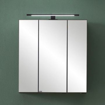 Spiegelschrank Meran | 60 x 20 x 64 cm | Grau