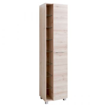 Säulenschrank Portofino | 45 x 35 x 180 cm | Beech Oak Design