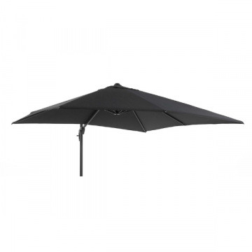 Dallas luxuriöser Regenschirm mit freiem Stock 300x300 alu charcoa