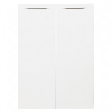 Türen für offenes Bücherregal Disegno | 104,7 x 1,8 x 74,9 cm | Hochglanz Weiß