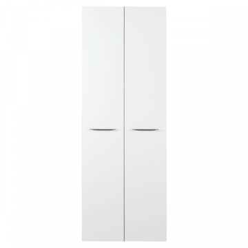 Türen für offenes Bücherregal Da Vinci | 209,6 x 1,8 x 74,9 cm | Hochglanz Weiß