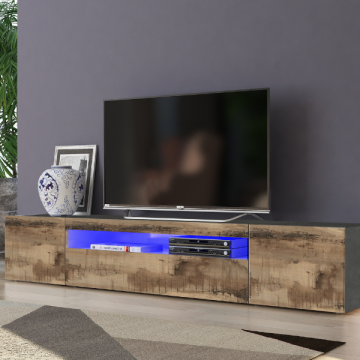 TV-Schrank Cosmopolitan | 200 x 40 x 36,5 cm | Maple Pereira & Ardesia Design