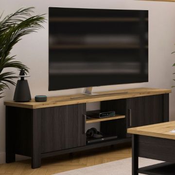 TV-Schrank Sequoia | 200 x 45 x 60 cm | Artisan Oak Design