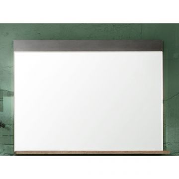 Wandspiegel Indy | 90 x 16 x 69 cm | Graphite Grey