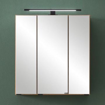 Spiegelschrank Meran | 60 x 20 x 64 cm | Wotan Oak Design