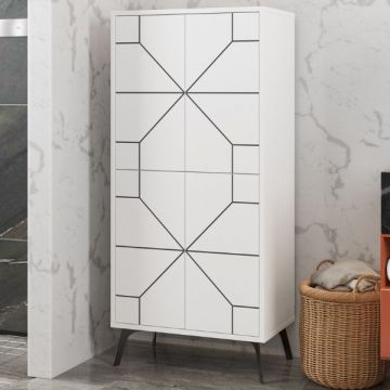 Woody Fashion 18mm White Cabinet | Mehrzweck
