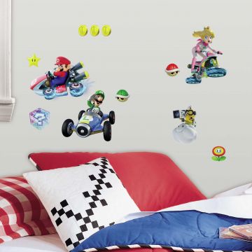 Wandsticker Nintendo Mario Kart 8