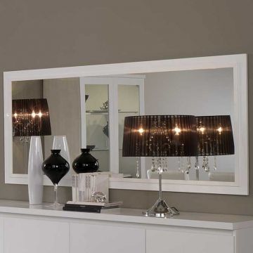 Spiegel Roma 180 cm - weiß